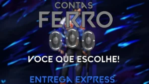 CONTA FERRO VALORANT - PRONTA ENTREGA!