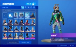 Conta Fortnite com tudo dos passes 5, 6, 7 e 8