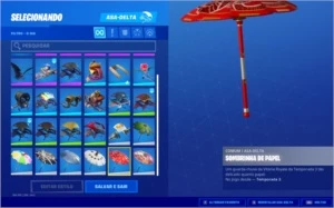 Conta Fortnite com tudo dos passes 5, 6, 7 e 8