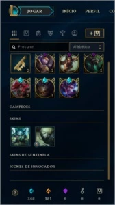 CONTA D4, 20 SKINS, 65 CHAMP, RUNADA MMR ALTO - League of Legends LOL