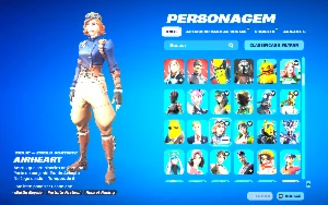 Conta de fortnite com mais de +390 skins com traves scott e+