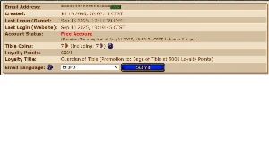 Vendo Conta No Tibia Com 4849 Loyalty Points - Bônus 50%