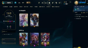 Vendo conta league of legends platina 4 todos os champs LOL