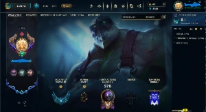 Vendo conta league of legends platina 4 todos os champs