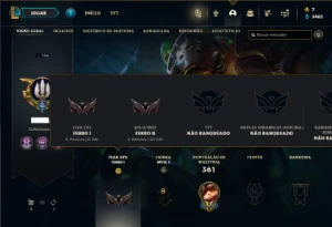 Ferro 2 com 135 Champs e 142 Skins - League of Legends LOL