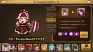 Reroll Summoners War lvl10 com Giselle + Kaki + Chasun