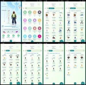 Lv44 | 6x Mewtwo | 17 Backgrounds Raros | F030