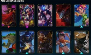 Duas contas de league of legends  Lvl.50 e Lvl.130. LOL