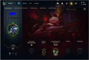 Duas contas de league of legends  Lvl.50 e Lvl.130. LOL