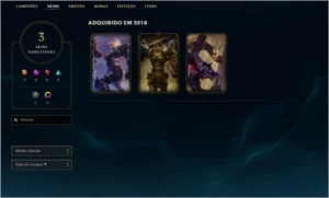 Conta League of Legends LOL