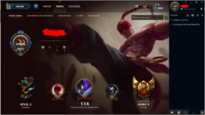 Conta League of Legends LOL