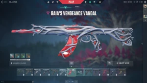Conta Valorant Cm Canivete Butterfly/Vandal Gaia
