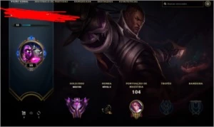 CONTA MESTRE MMR GM LV 60 400 REAIS - League of Legends LOL