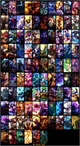 conta league of legends diamante  4 96 skins 129 campeoes LOL