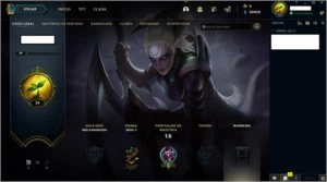 CONTA SMURF UNRANKED LEVEL 30 - League of Legends LOL