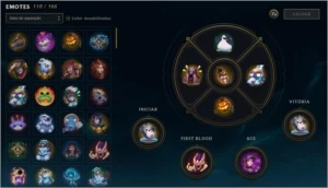 Conta nível 360 - Gold 3 - Conta criada em 2015 - League of Legends LOL