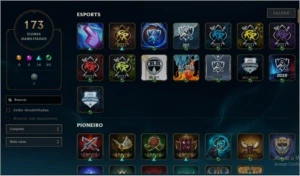 131 campeões, 117 skins, 10 páginas de runas - League of Legends LOL