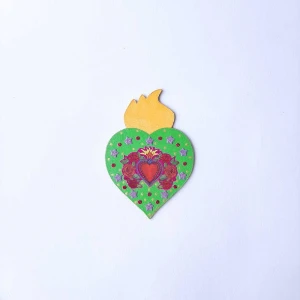 Enfeite de Parede Divino Verde - Artesanato e Personalizados