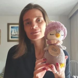 Pinguim Amigurumi - Artesanato e Personalizados