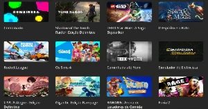 Conta Epic games com 62 jogos no total