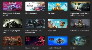 Conta Epic games com 62 jogos no total