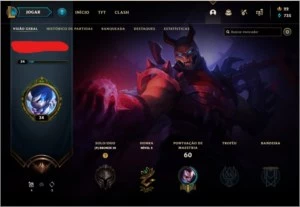 Conta Bronze 3 (provisório) League Of Legends LOL