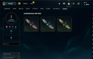 Conta league of legends ouro IV LOL