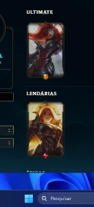 Conta league of legends ouro IV LOL