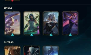 Conta league of legends ouro IV LOL