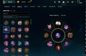 Conta league of legends ouro IV LOL