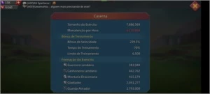 Conta lords mobile ct25 Full t4 +400m