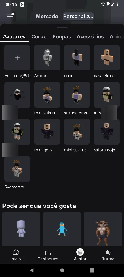 Conta Roblox barato
