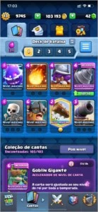 CONTA NÍVEL 13 CLASH ROYALE + 100K DE OURO BARATA