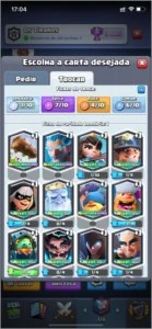 CONTA NÍVEL 13 CLASH ROYALE + 100K DE OURO BARATA