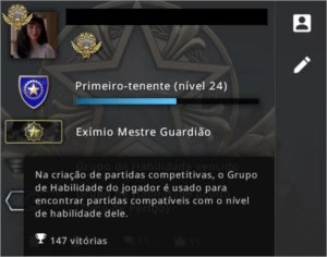 Conta Xerife, 1 Medalha - Counter Strike CS
