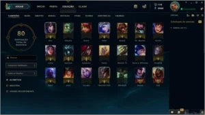 CONTA GOLD 3 SEASON 8 8 SKINS 21 CHAMPIONS (3 skins épicas) - League of Legends LOL