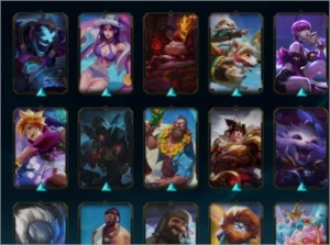Conta 155 skins e 9k de rp de brinde 250 reais - League of Legends LOL