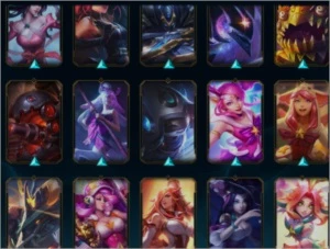 Conta 155 skins e 9k de rp de brinde 250 reais - League of Legends LOL
