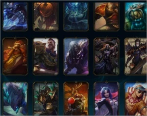 Conta 155 skins e 9k de rp de brinde 250 reais - League of Legends LOL