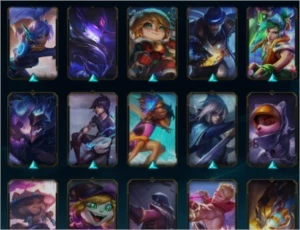 Conta 155 skins e 9k de rp de brinde 250 reais - League of Legends LOL
