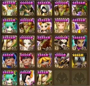 Conta Summoners C2 Global, fácil de subir para C3/G1 - Summoners War