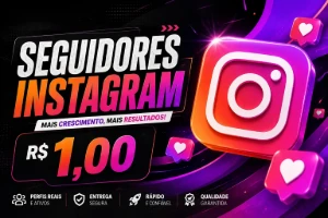 Seguidores Instagram Baixa Queda | Qualidade - Redes Sociais
