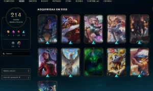 Conta League of Legends 2014 LOL