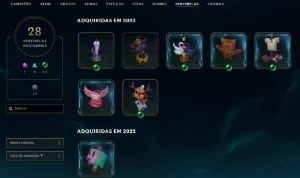 Conta League of Legends 2014 LOL