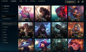 Platina 2 com 60 Champs e 30 Skins + 2340 RP - League of Legends LOL