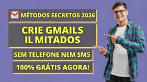 Metodo Secreto - Gere Contas Gmail Ilimitadas