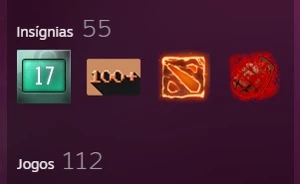 STEAM COM 17 ANOS E 112 JOGOS - Outros