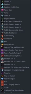 STEAM COM 17 ANOS E 112 JOGOS - Outros