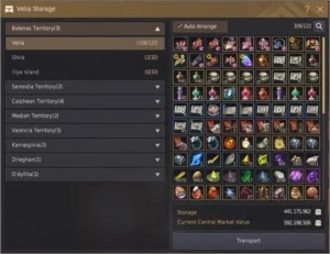Conta Black desert (EU) Hashashin 249/250/310