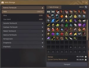 Conta Black desert (EU) Hashashin 249/250/310